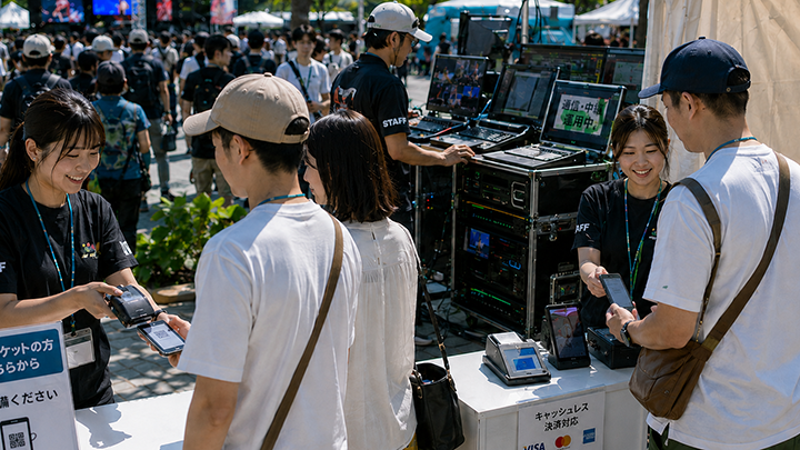 テーマから探す「イベント屋外会場での通信トラブルを防ぎたい」のイメージ画像